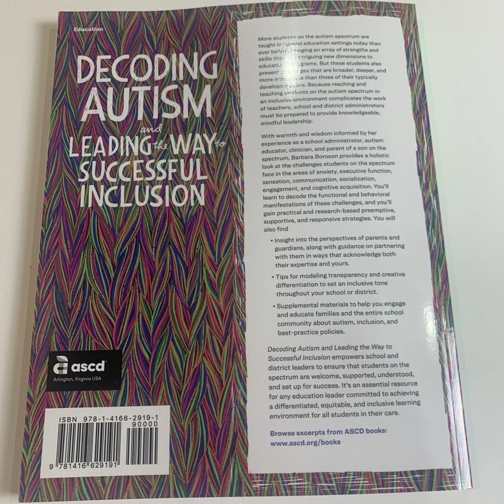 Decoding Autism and Leading the Way to Successful Inclusion & Keychain Boroson‎